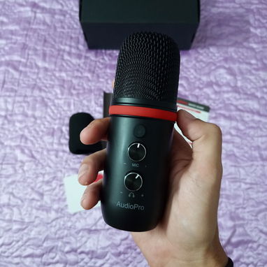 🎙️ MICRÓFONO USB AUDIOPRO – COMO NUEVO 🔥 Antes: 90 USD 💥 AHORA SOLO: 70 USD 💥 - Img 125933282