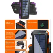 ⚡ Powerbank 30000 mAh   ☀️ Carga Solar - Img 50738559