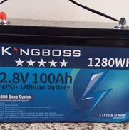 Bateria de litio LiFePO4 12V 100A de gran capacidad.Ideal para uso con inversores y sistemas solares. 52859814 - Img 50526852