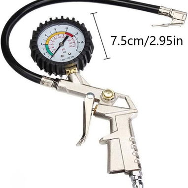 Pistola profesional para compresor, inflar y calibrar neumáticos - 5/5