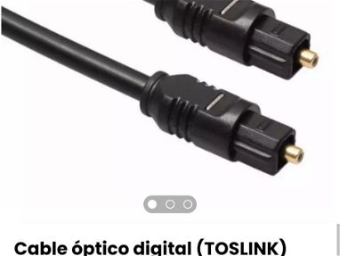 Cable de audio óptico* Cable de audio optico digital Toslink / Cable de audio óptico para RCA - Img main-image