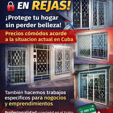 Confección de rejas de seguridad para su hogar o emprendimiento. - Img 123098335