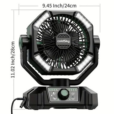 Ventilador recargable coldsky 20000mA - 3/3