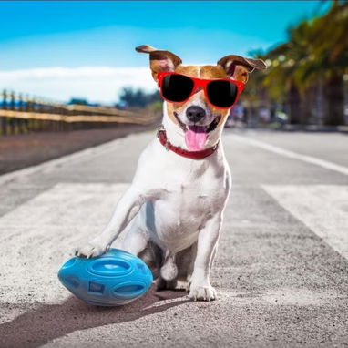 Pelota Rebotadora de caucho para Mascotas - 5/5