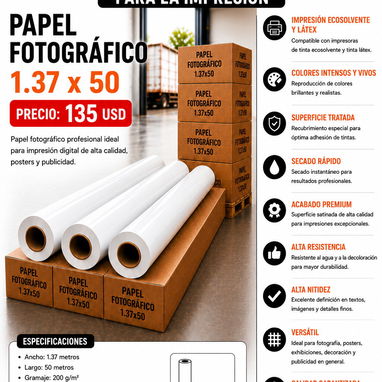 Lienzo imprimible, papel fotografico - Img 123512212