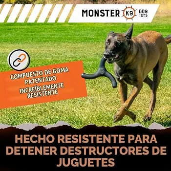 MONSTER K9 / JUGUETE INDESTRUCTIBLE para perros grandes - 4/4