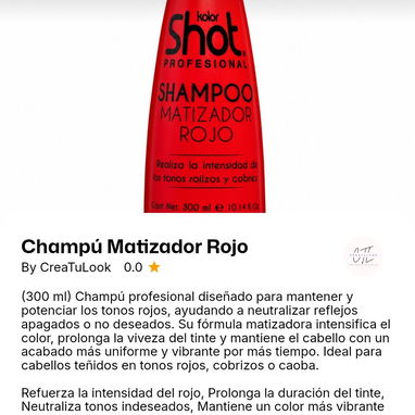 SHAMPOO MATIZADOR 100% ORIGINAL - Img 123723172