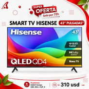 Smart tv Hisense de 43 pulgadas QLED, cubaganga 💯 - Img 57975104
