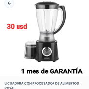 ‼️LICUADORA CON PROCESADOR DE ALIMENTOS ROYAL, 1 mes de GARANTÍA y factura de compra ‼️ - Img 53705097
