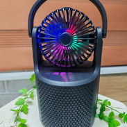 Bocina Bluetooth ventilador. Recargable ( Medidas: 28cm alto* 14cm ancho Precio:20 usd - Img 56810379