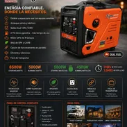 PLANTAS ELÉCTRICAS MARCA SIGMA Inverter 6500W pico y 5000W continuos, Gasolina ⛽️ y Gas 💨 - Img 56822157