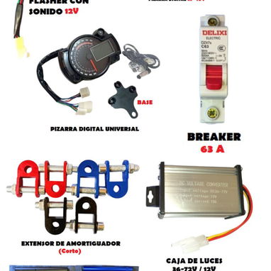 PIEZAS PARA MOTOS ELÉCTRICAS HABANA - Img 111940925