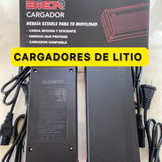 CARGADORES🔋 DE LITIO PARA MOTOS Y BICIMOTOS🛵🏍️ - Img 58177494