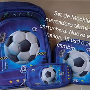 Set de mochila, merendero térmico y cartuchera. - Img 57600703