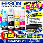 Tinta Epson ecotank sellada original calidad   soy técnico de impresora - Img 54979572