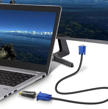 CONVERTIDOR ADAPTADOR DE HDMI A VGA CON SALIDA AUDIO 3.5MM - Img 82726875