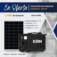 Estación de Energía Portátil 700w Marca EÒN Panel Solar 200w (ko) - Img 53442292