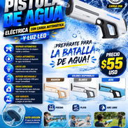 Juguete Pistola de Agua Eléctrica con Carga Automática y Luz LED 55 usd - Img 56929358