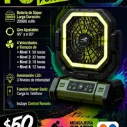 Ventilador Portátil F6 2000mAh - Img 57719606