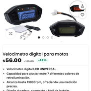 56usd Vendo pizarra digital para motos de combustion, es por sensor magnetico Whatsapp al 52774129 * Velocímetro digital - Img 57193662