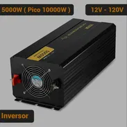 Inversor VEVOR 5000W 10000W Pico Onda Modificada 12V a 120V Con Control Remoto Pantalla LED  Cod:EcoFl - Img 55611674