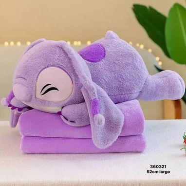 Peluches de stitch con colchita - 3/3