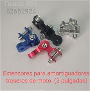 EXTENSORES DE AMORTIGUADORES TRASEROS DE MOTO - Img 45841807