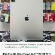 iPad Pro 6ta Generacion 12.9” 128gb EiFi+LTE 98% 53 ciclos - Img 55949843