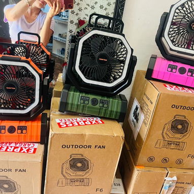 Ventiladores recargables modelos P50,F6,X11 y de pedestal - Img 124495413