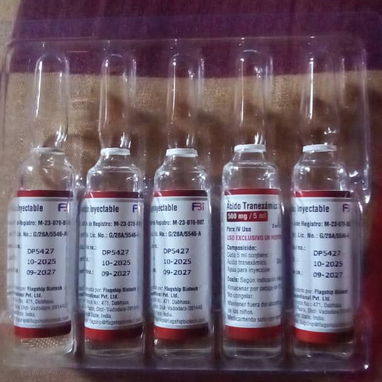 Ácido tranexamico caja de 5 bulbos - Img 125129795