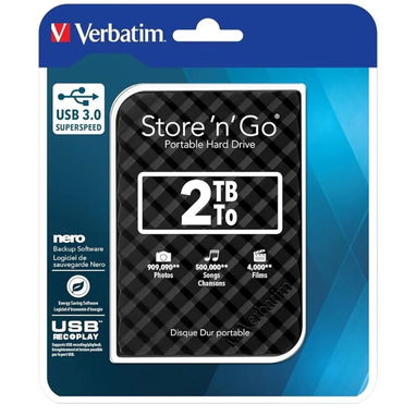 💾 Disco Externo Verbatim Store ‘n’ Go – 2TB USB 3.0 - Img 113653445