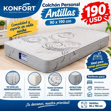 ¡Descansa como te mereces! 😴✨ Renueva tu dormitorio con nuestros Colchones Nuevos de Alta Calidad - 3/4