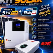 Kit de inversor 5kw SNRE 110v y batería de 10kw Must - Img 56614875