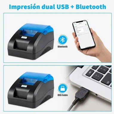 Impresora Térmica de Ticket Pos Usb/bluetooth De 58 Mm para Recibos 53342870 - Img 124861321