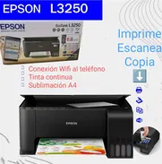 Impresora Epson Eco Tank L 3250 con conexión WiFi - Img 49813226