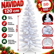 Árbol de navidad blanco - Img 58433753