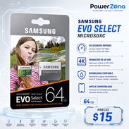 💾 Samsung EVO Select microSDXC 64GB 💾 precio 15$ - Img 55880643