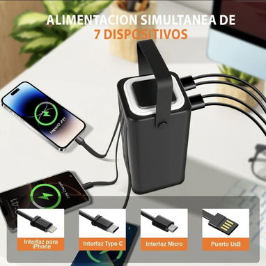 Power bank de 50 000 mha carga rápida  45 usd - Img 115068092