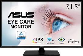 Monitor Eye Care ASUS VA329HE: 32 pulgadas Full HD (1920 x 1080), 75Hz,se puede montar en la pared (Apuraté )63723128 - Img 64718522