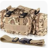 Canguro impermiable extragrande de varios compartimiento para diversas actividades estilo militar para hombres y mujeres - Img 55623735