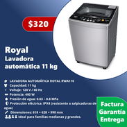 Lavadora automática 11kg Royal - Img 55854448