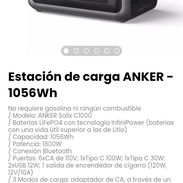 Estación de carga ANKER - 1056Wh. Baterías LiFePO4 con tecnología InfiniPower - Img 54002956