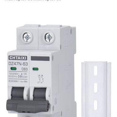 ⚡ BREAKER AC 63A - 2 POLOS 110/220v (NUEVO) ⚡ - Img 118511345