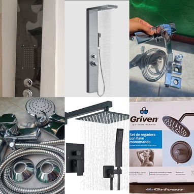 Duchas Mezcladoras.Tasa Monolitica.Sombrilla con su panel y luces.Fregaderos Inteligente y Semi-Inteligante.Piscinas.Acc - Img 124156689