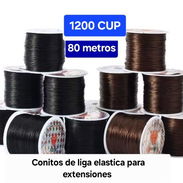Hilo Elástico siliconado para poner extensiones - Img 56448685