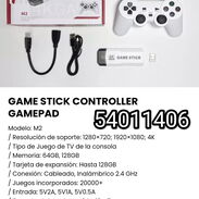 !!GAME STICK CONTROLLER GAMEPAD Modelo: M2 / Resolución de soporte: 1280×720; 1920×1080; 4K !! - Img 45467972