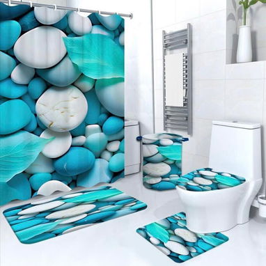 👑set de baño de 5 piezas - 3/10
