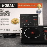 Cocina Infrarroja.4️⃣0️⃣0️⃣0️⃣W de Potencia. Apto para todo tp de Materiales. Display Digital. Temperatura Regulable. - Img 54806523