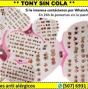Aretes anti alérgicos 300 cup - Img 44966118