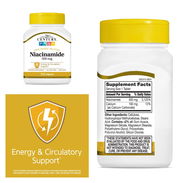 VITAMINA B3 NIACINAMIDE: SUPLEMENTO PARA ENERGIA DE 110 TABLETAS - Img 50072796